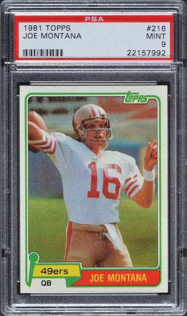 1981 Topps Joe Montana