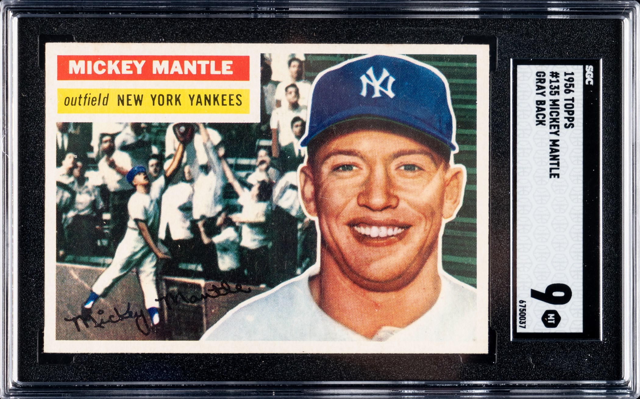 1956 Topps Mickey Mantle