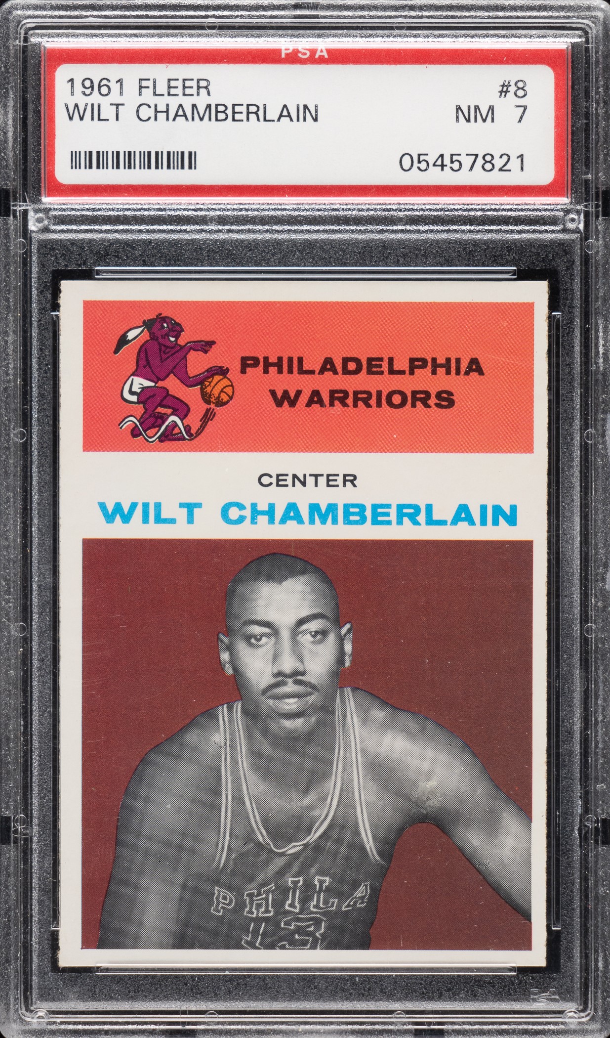 1961 Fleer Wilt Chamberlain